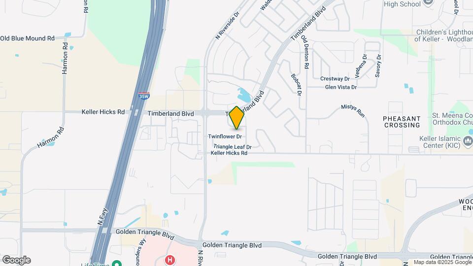 2709 Twinflower Dr Map and Location Details