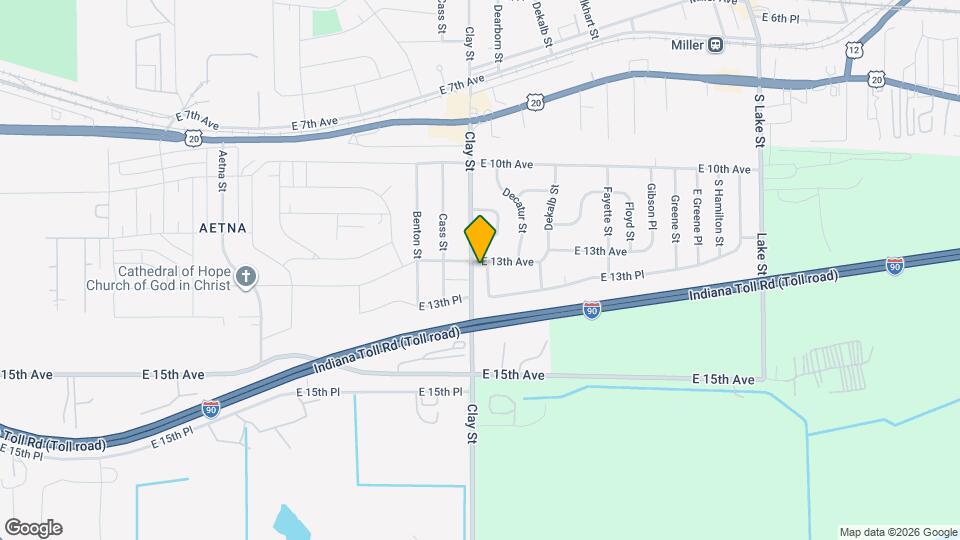 1310 Dearborn St Map and Location Details