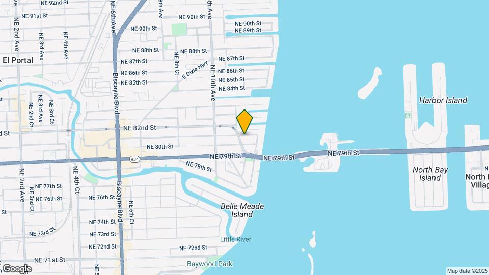 1120 NE 81st St Map and Location Details