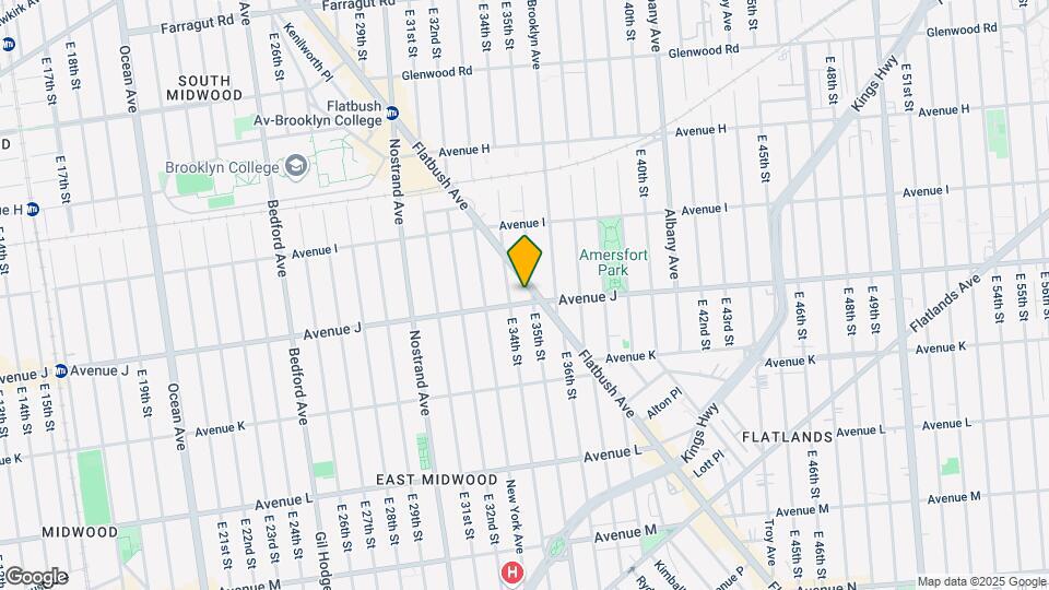 1741 Flatbush Ave Map and Location Details