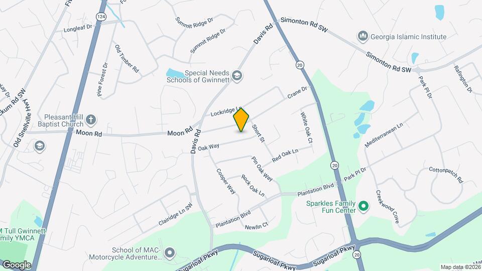 499 Oak Way Map and Location Details