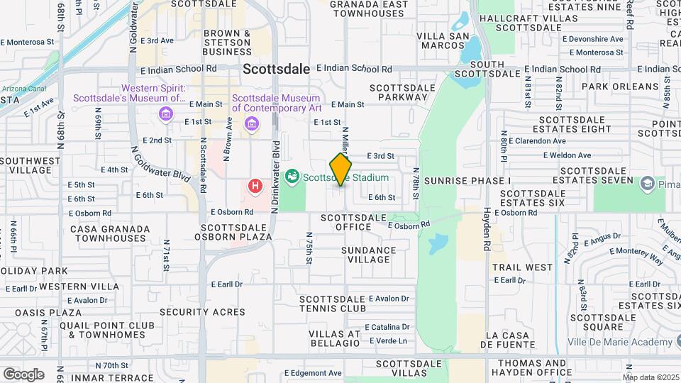 3510 N Miller Rd Mapa y Detalles de la Ubicación