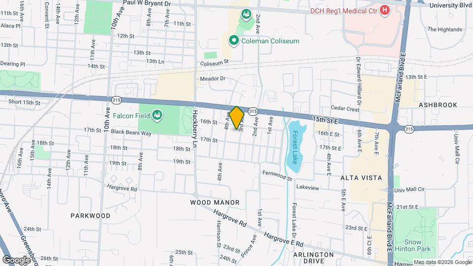 1606 3rd Ave Map and Location Details