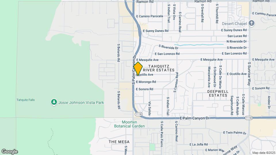 Ocotillo Apartments Map and Location Details