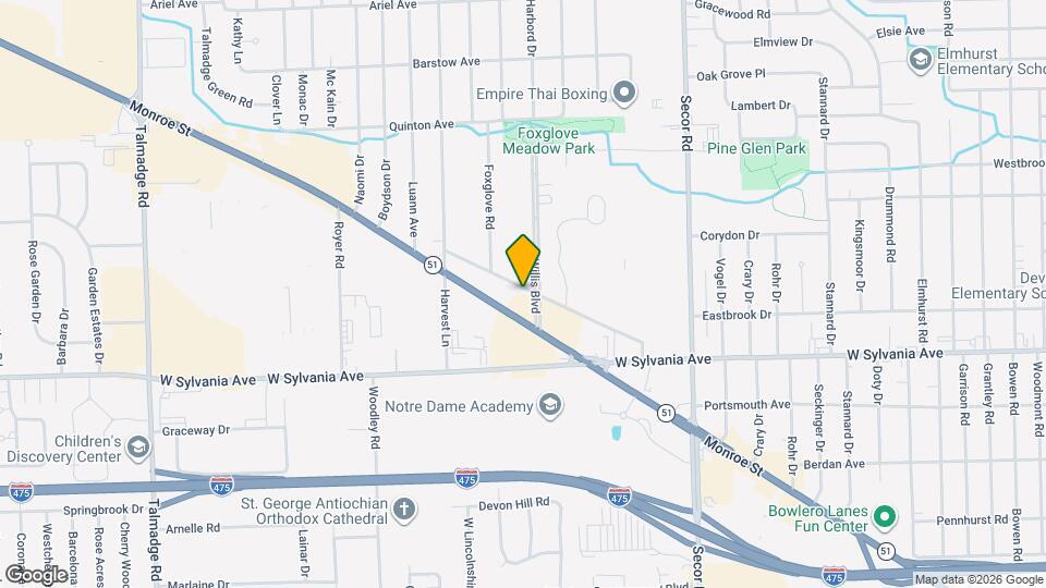 Violet Trace Map and Location Details