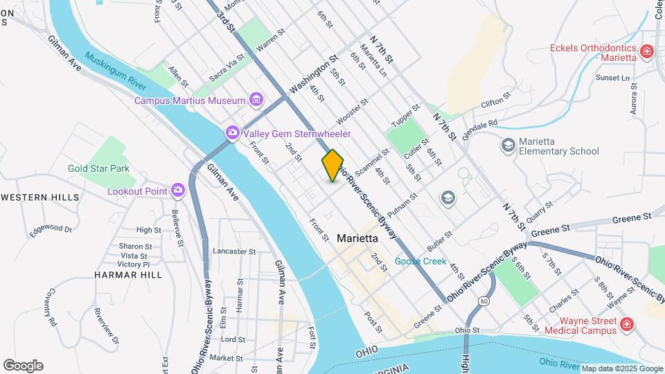 205 Scammel St Map and Location Details