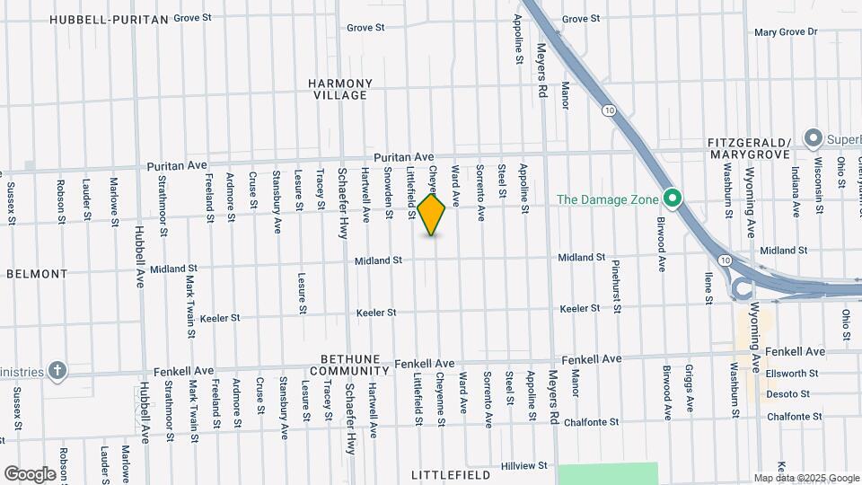 15735 Cheyenne St Map and Location Details