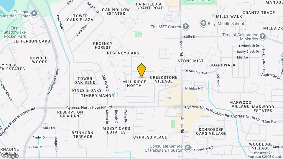 11303 Golden Ray Dr Map and Location Details