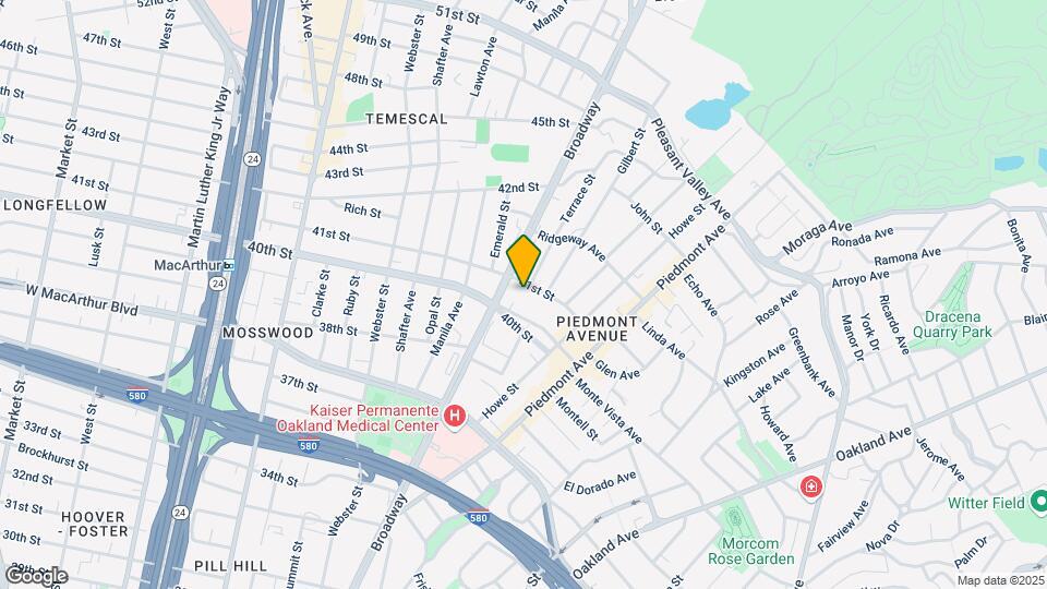 275 41st St Mapa y Detalles de la Ubicación