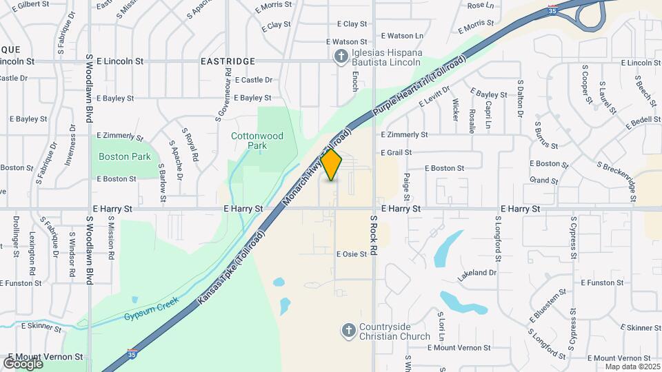 1219 S Longfellow St Map and Location Details