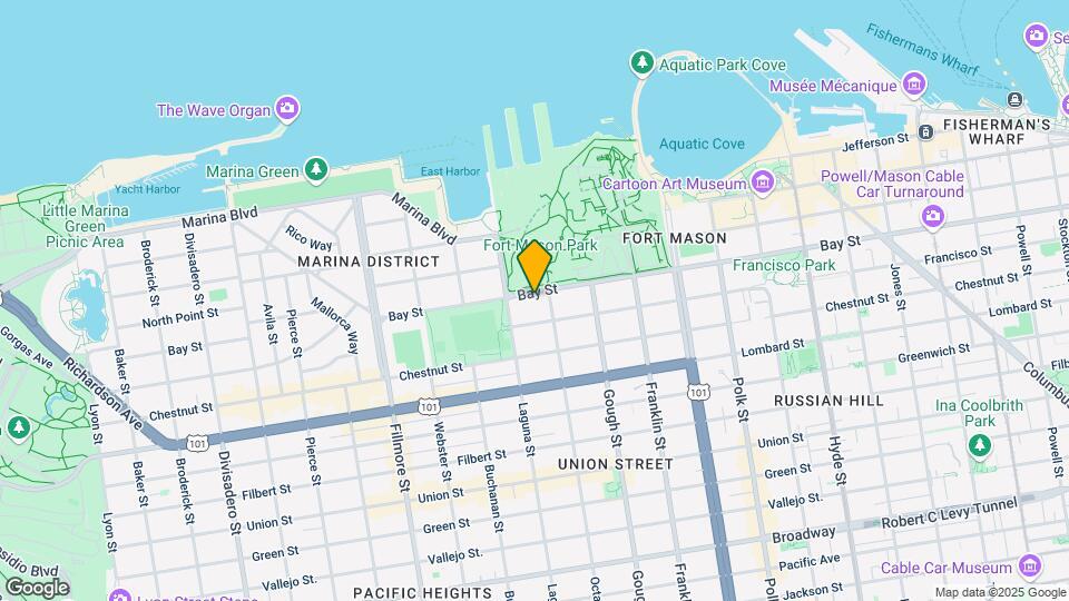 1435 Bay St Map and Location Details