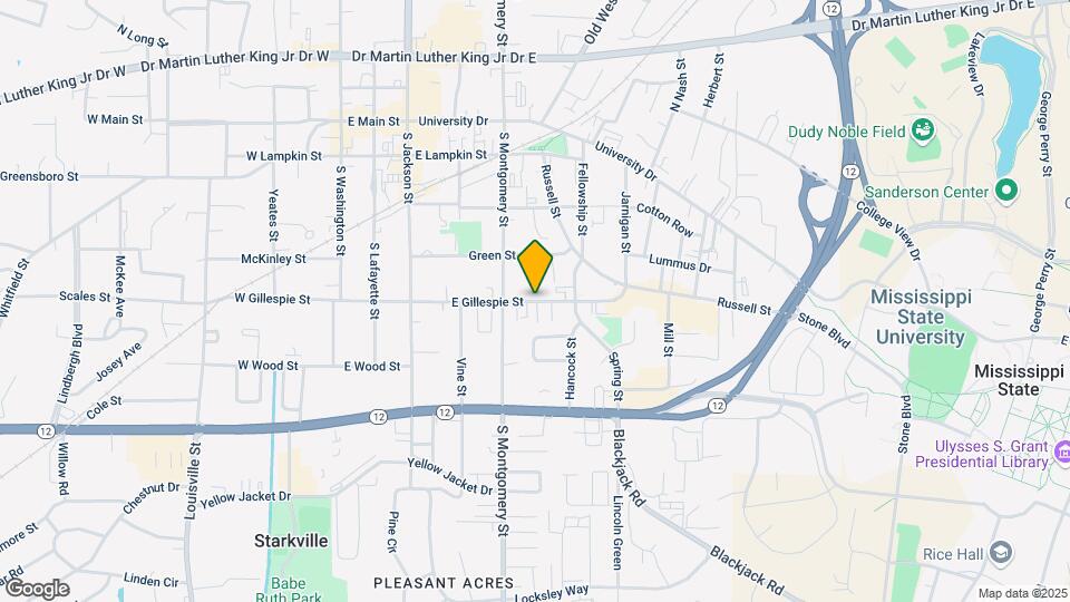 511 E Gillespie St, Unit E 28 Map and Location Details