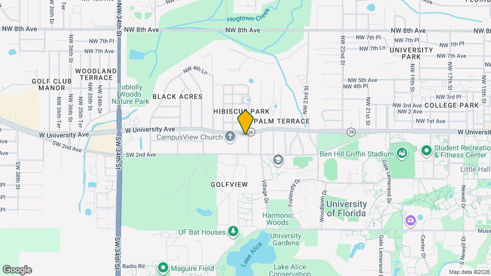 18 SW 26th St Map and Location Details