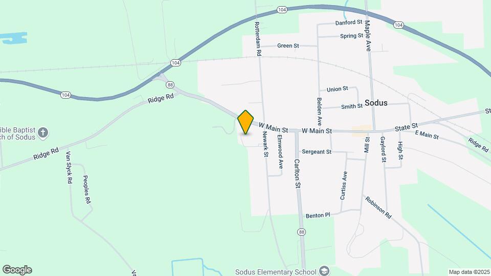 Sodus Benton Mapa y Detalles de la Ubicación