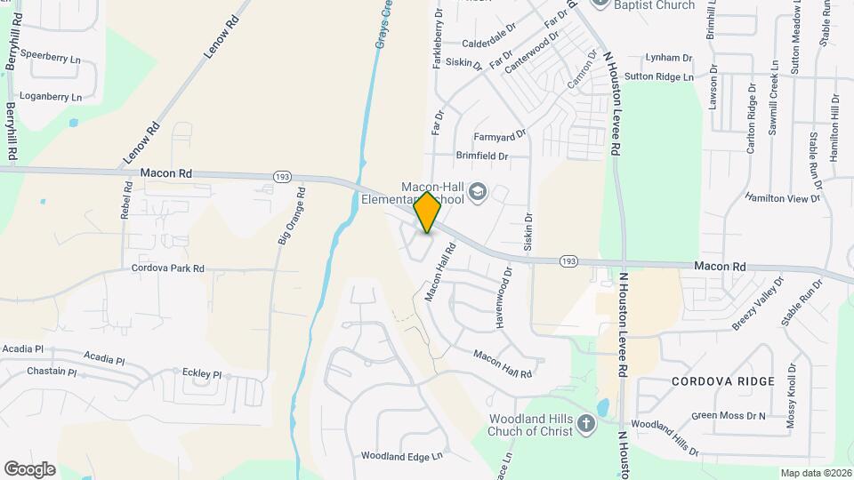 1305 Jackson Pond Cir Mapa y Detalles de la Ubicación