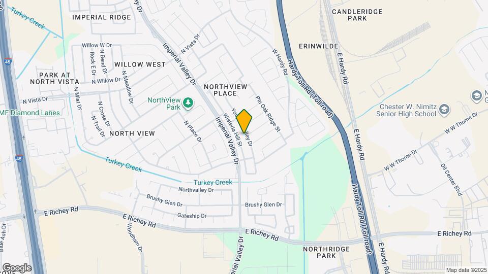 15911 Youpon Valley Dr Map and Location Details