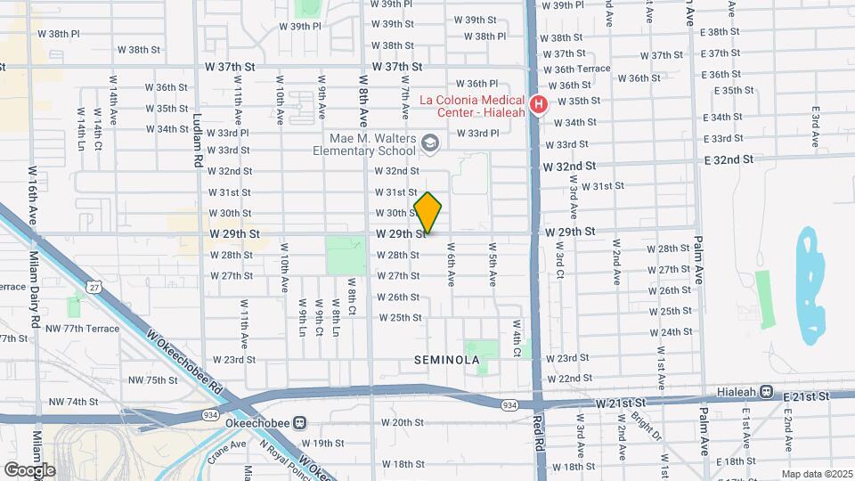654 W 29th St Mapa y Detalles de la Ubicación