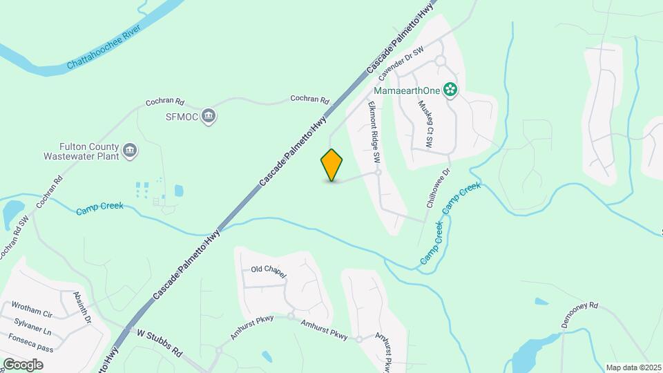 7062 Cavender Dr SW Mapa y Detalles de la Ubicación