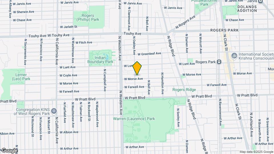 2240 West Morse Apartments Mapa y Detalles de la Ubicación