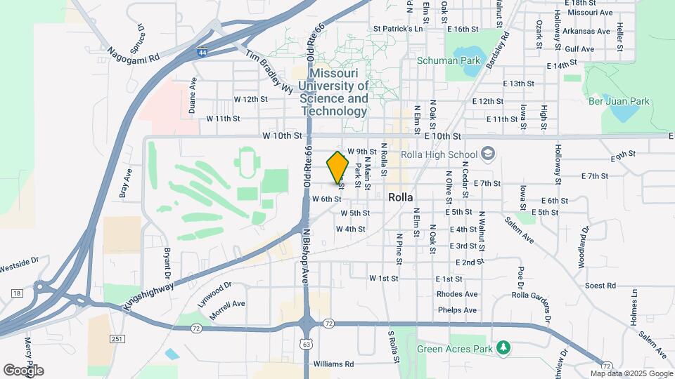 605 N State St Map and Location Details