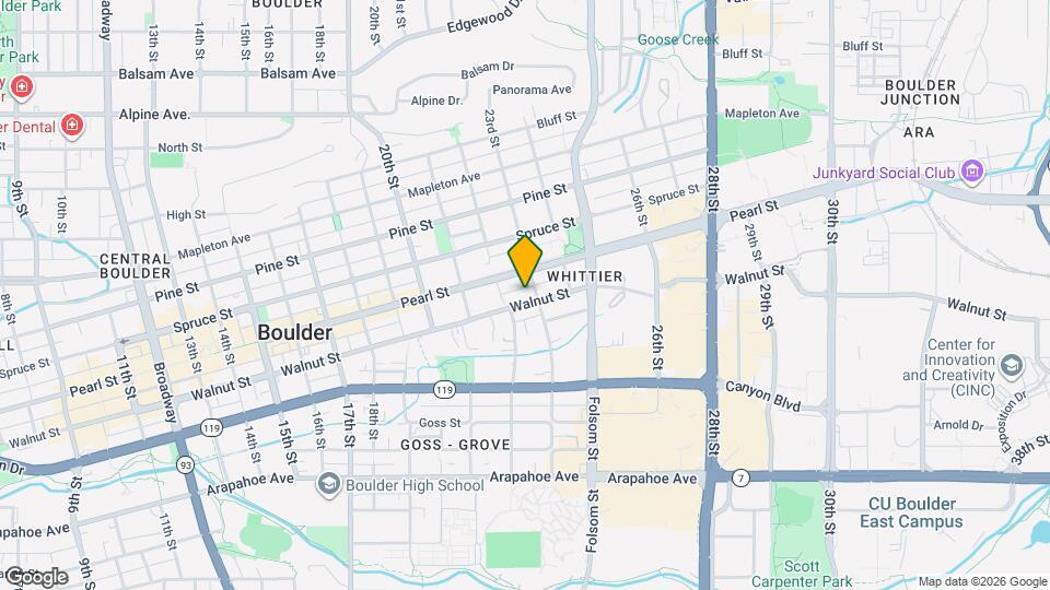 2235 Walnut St Map and Location Details