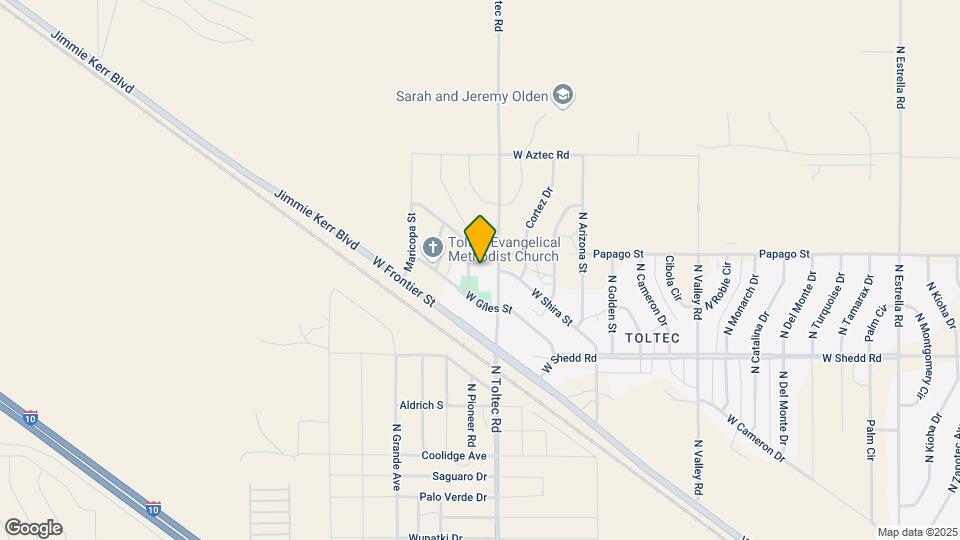 4215 N Granada Dr Map and Location Details