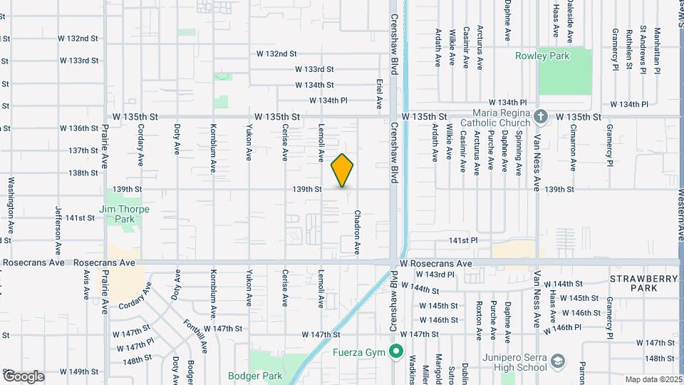 3222 W. 139th St. Map and Location Details