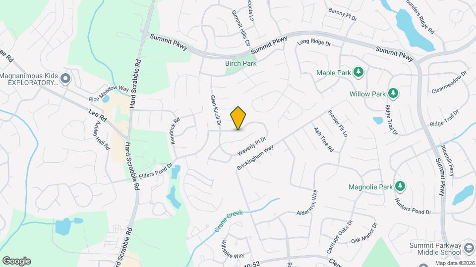 1116 Waverly Pl Dr Map and Location Details