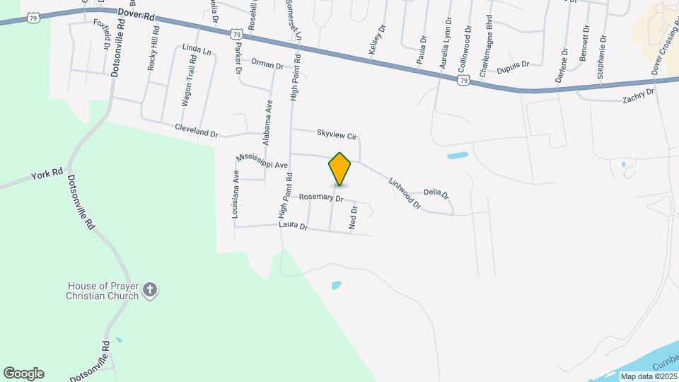 2015 Rosemary Dr Map and Location Details