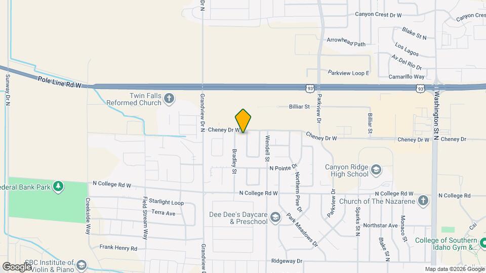 1507 Anny Dr W Map and Location Details