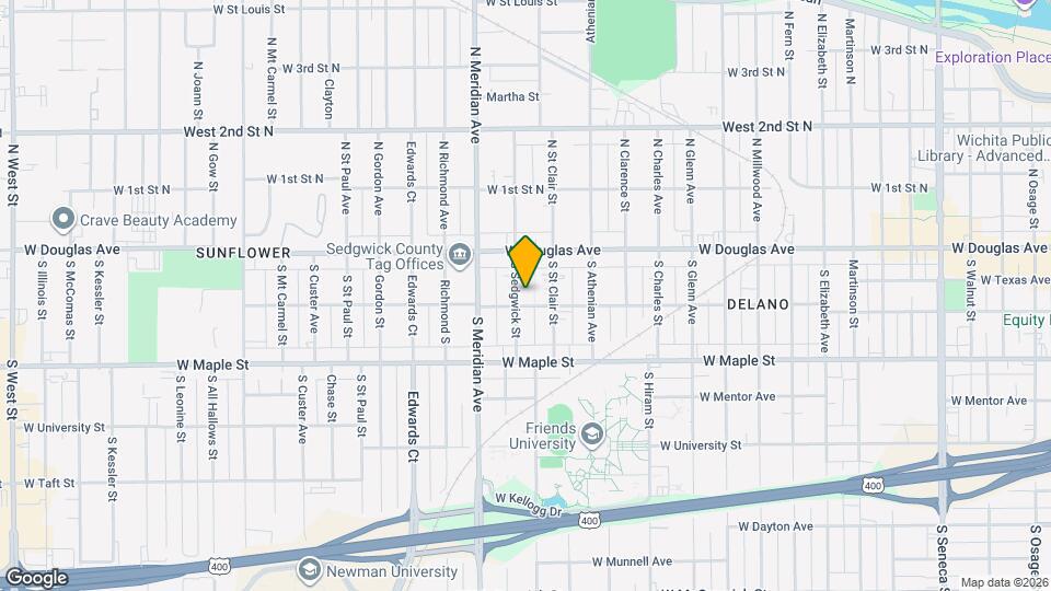 144 S Sedgwick St Map and Location Details