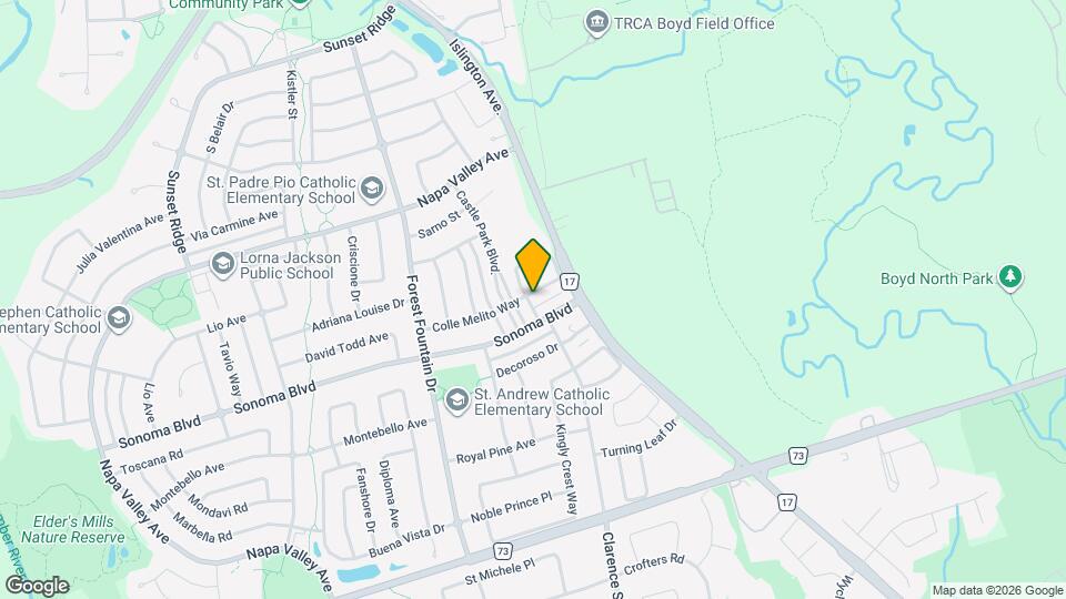 115 Colle Melito Way Map and Location Details