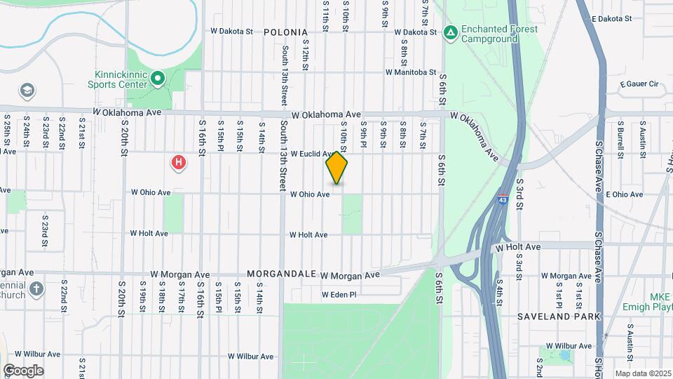 3277 S 10th St Map and Location Details