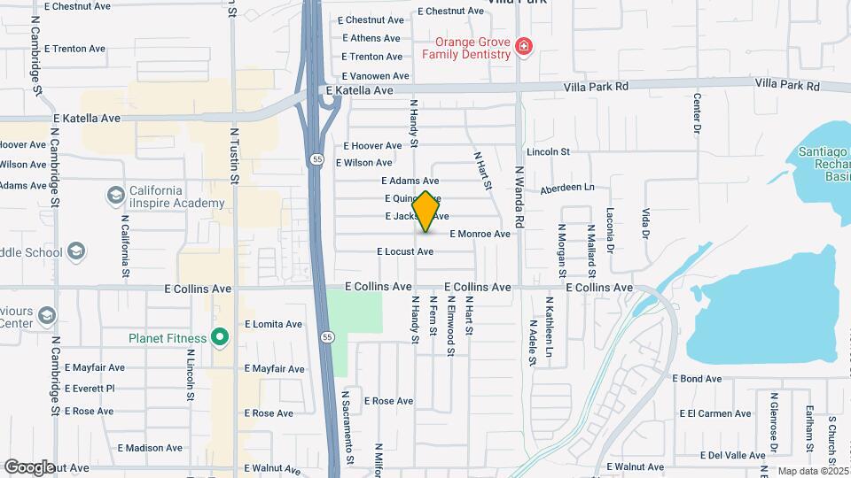 2516 E Monroe Ave Map and Location Details