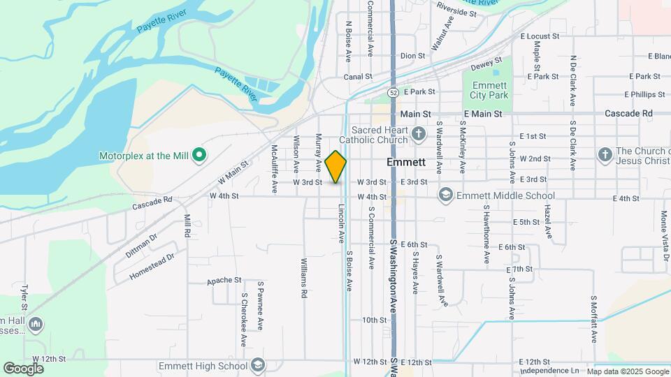 307 W 3rd St Map and Location Details