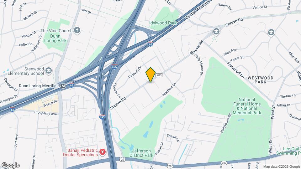 7823 Shreve Rd Mapa y Detalles de la Ubicación