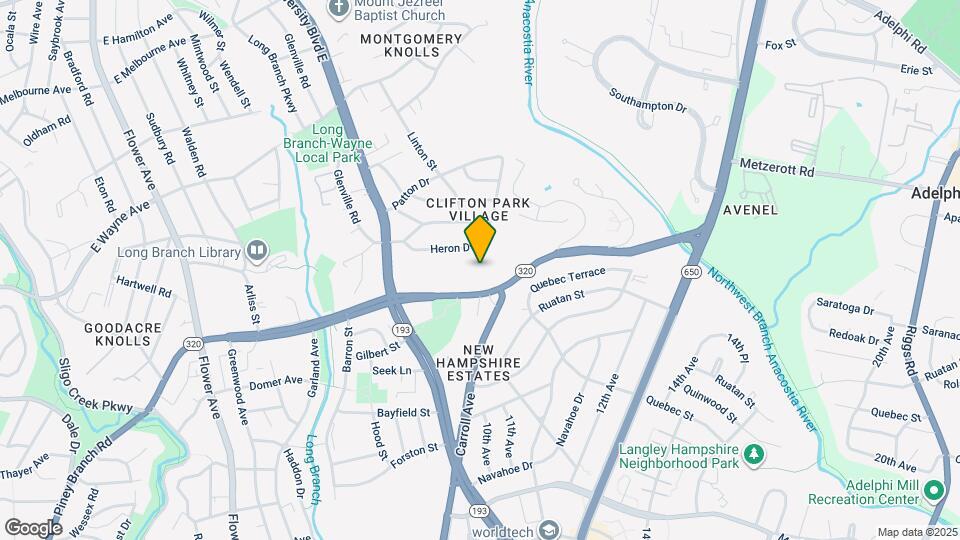 Park Montgomery West Mapa y Detalles de la Ubicación