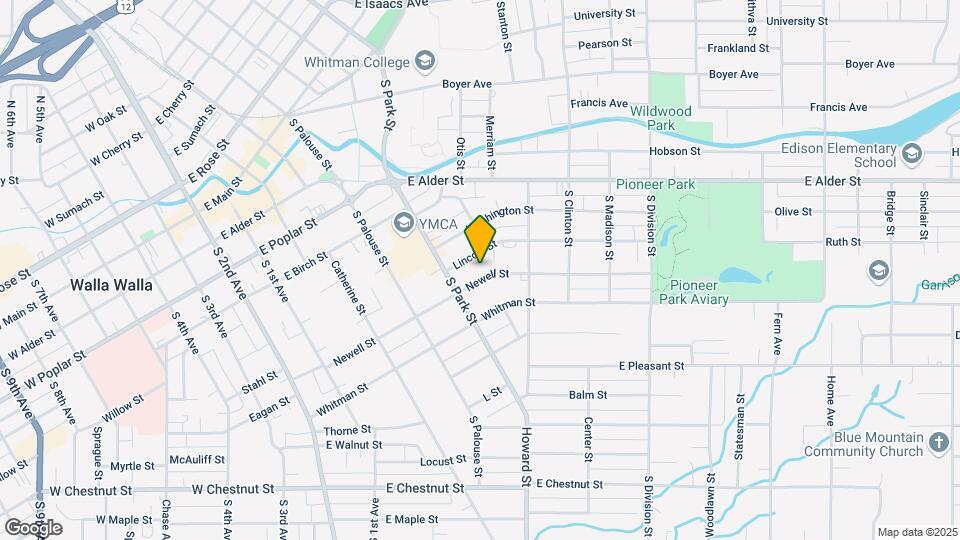 503 Newell St Map and Location Details