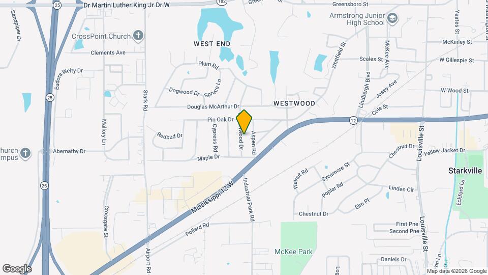 708 Cottonwood Dr Map and Location Details