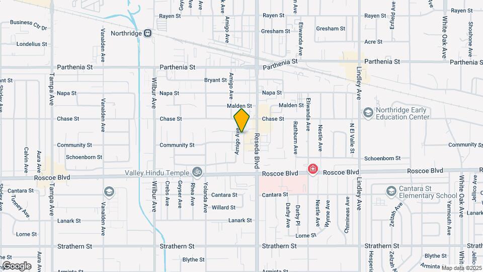 8422 Amigo Ave Map and Location Details