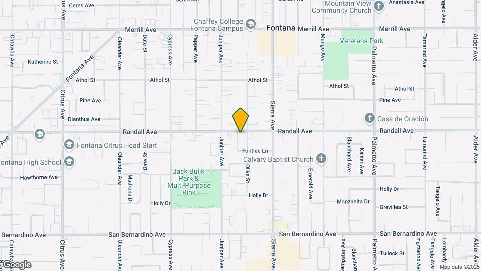 16773 Randall Ave Mapa y Detalles de la Ubicación