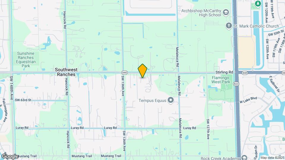 13400 Stirling Rd Mapa y Detalles de la Ubicación