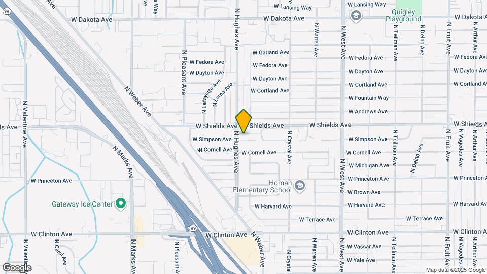 2056 W Simpson Ave Map and Location Details