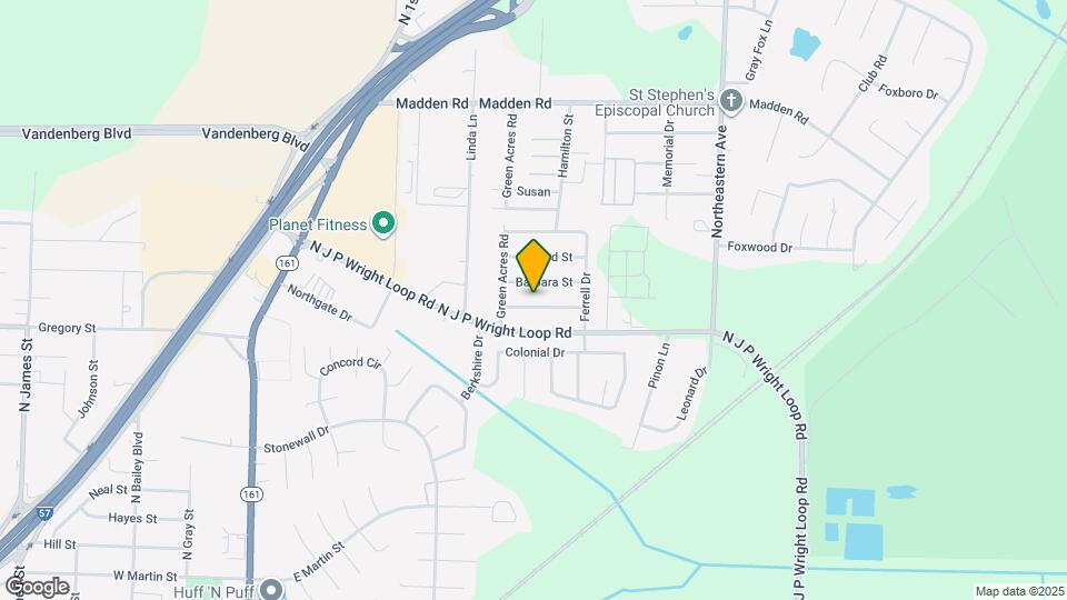 1016 Grayland Dr Map and Location Details