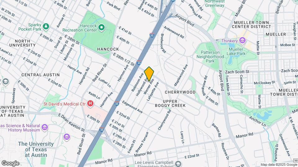 3702 Werner Ave Map and Location Details