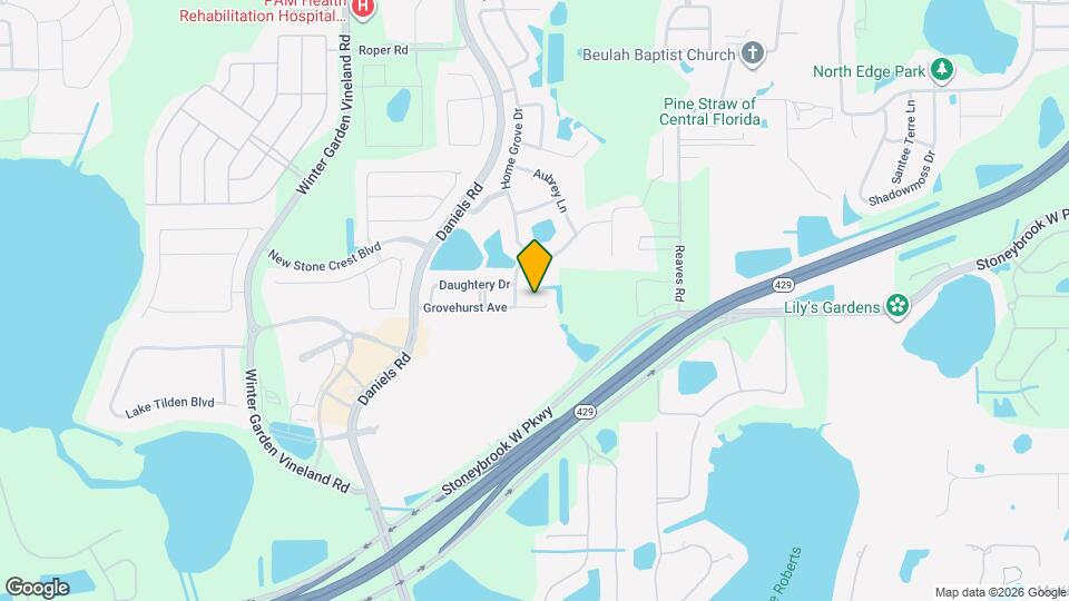 12731 Grovehurst Ave Mapa y Detalles de la Ubicación