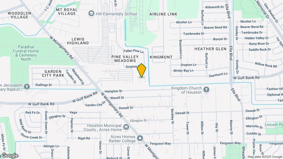 10510 Pine Landing Dr Map and Location Details