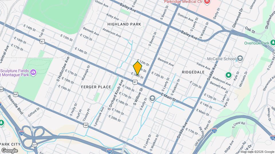 2006 E 14th St, Unit 2006 Map and Location Details