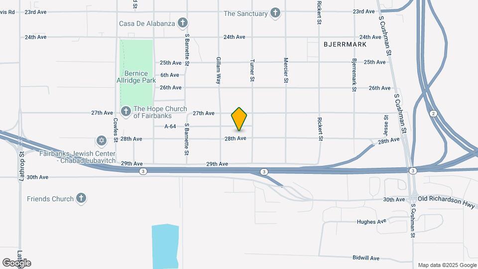 1032 28th Ave Map and Location Details
