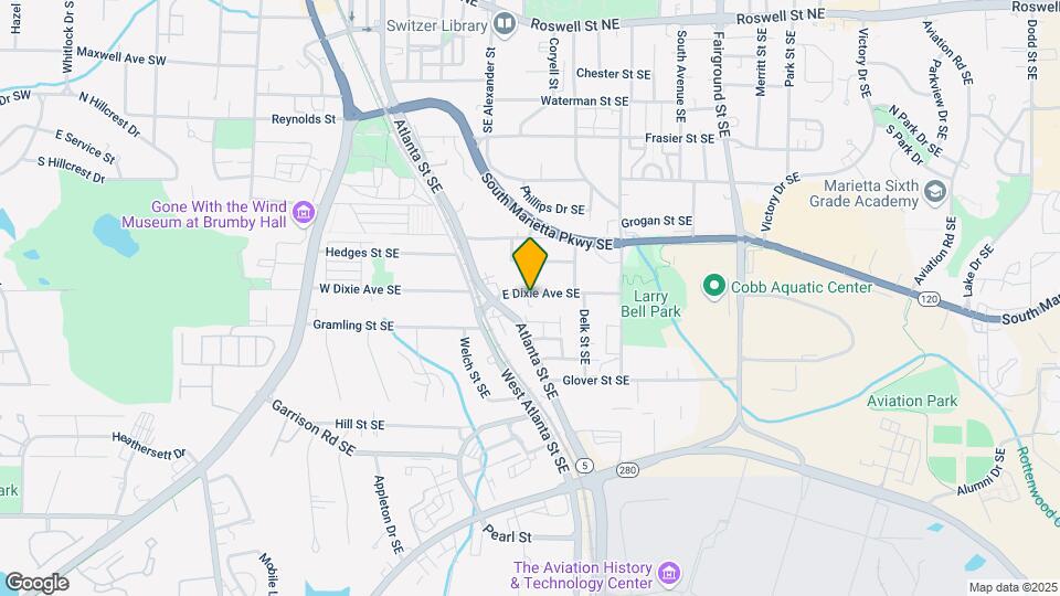 326 E Dixie Ave SE Map and Location Details